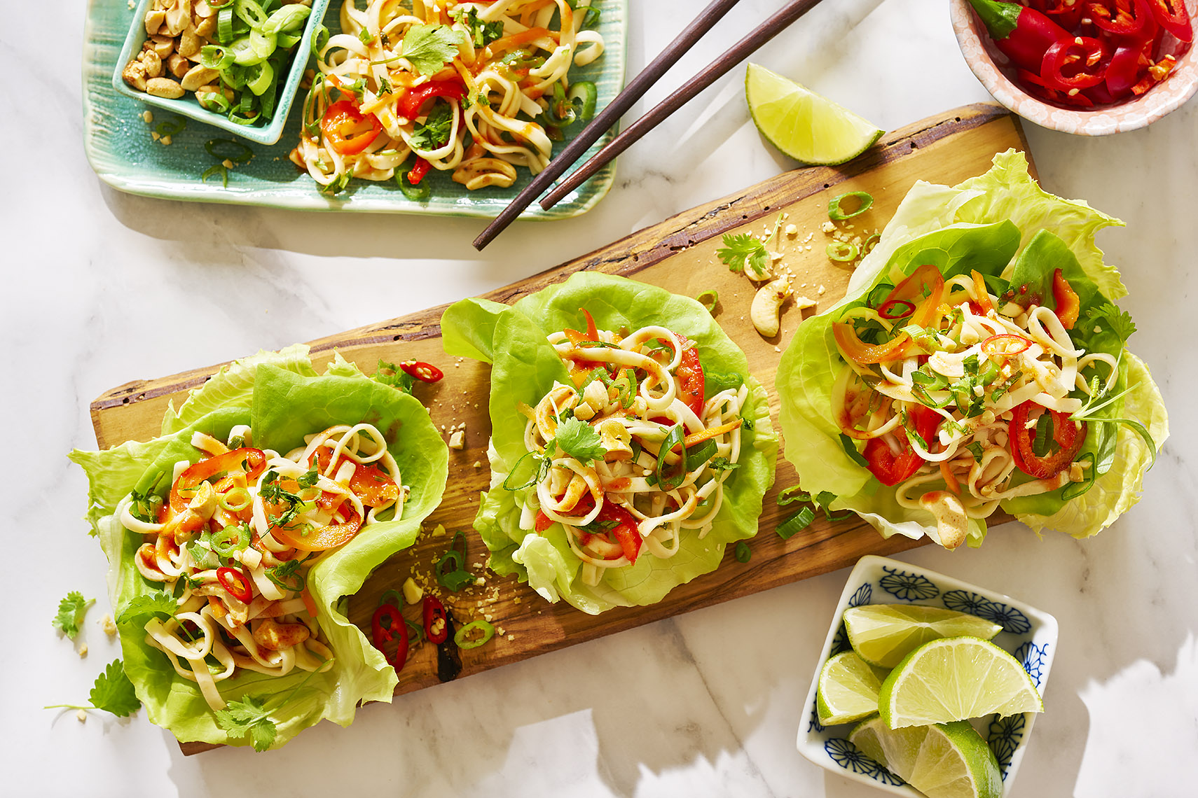 PadThaiLettuceCup